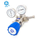 CGA540 Oxygen Stainless Steel Pressure Regulator Thread Type With Two Manometers