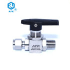 2 Way Forged Stainless Steel Ball Valve For Oil Gas Liquid Steam CE Certification