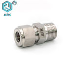 1/8" 1/4" 3/8" 1/2" Stainless Steel 304/316 Male Connector Straight Union