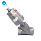 1.5 inch Stainless Steel Pneumatic Angle Valve Actuator Control Valve