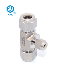 316 Stainless Steel Tube Fittings Ferrule Reducing Branch Tube T Connector