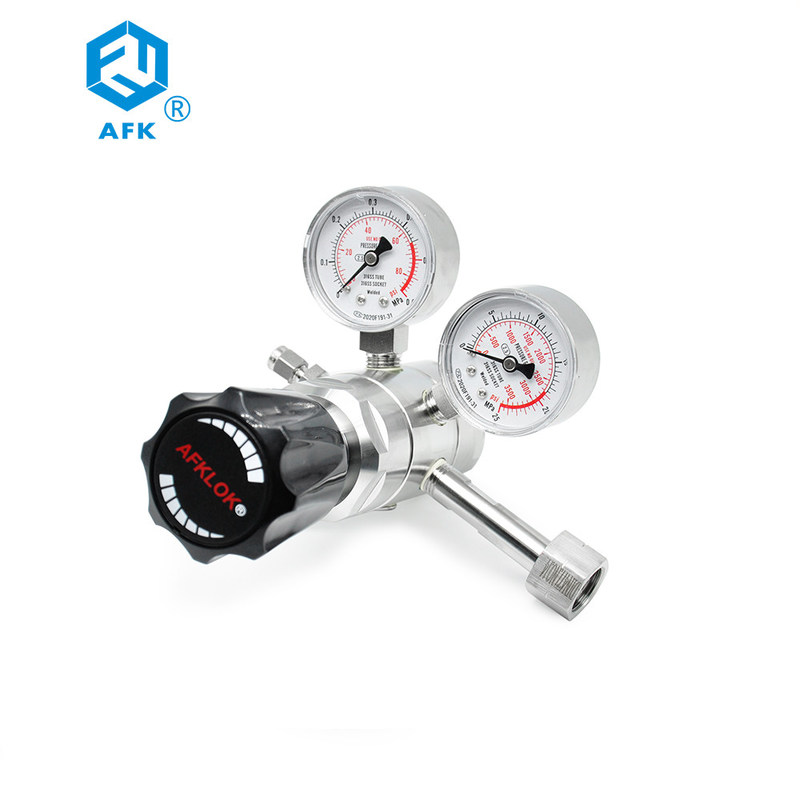 AFK Stainless Steel Cylinder Argon Co2 Carbon Dioxide Gas Pressure