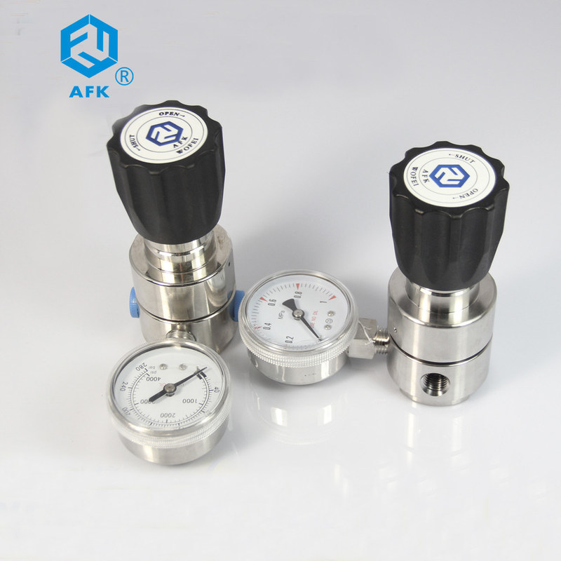 Ss316L Back Pressure Regulating Valve Body Material Nickel Plated Brass