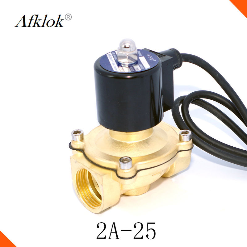 GUONING-L Solenoid Valve 24V BSPP G1/2 Brass N/C Normally Closed Electric Solenoid Valve 2 Way Pressure Regulating Valve for Drinking Fountains Water Purification Machines Air Conditioning Valve GUONING-L Solenoid Valve 24V BSPP G1/2 Brass N/C Normally Closed Electric Solenoid Valve 2 Way Pressure Regulating Valve for Drinking Fountains Water Purification Machines Air Conditioning Valve