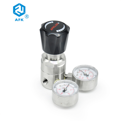 Vacuum Measuring Gauge 6000psi Gas Cylinder Regulator Stainless Steel 316