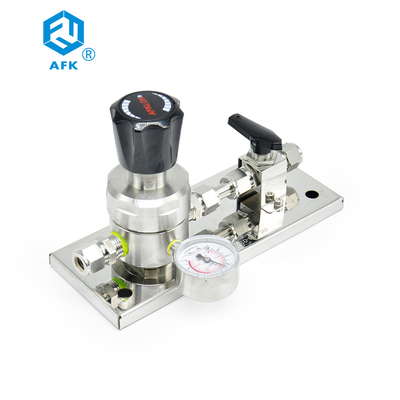 1.6Mpa Pressure Reducing Regulators Single Gauge With Panel Ball Valve