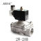 2W-20B 220V AC Stainless Steel Electric Solenoid Valve for Water