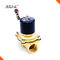 Low Pressure 10bar Direct Acting 1-1/4&quot; Brass water Solenoid Valve 24v