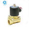 Brass Stainless Steel Normally Closed 2/2 Way 3/8 Solenoid 12v Water Valve