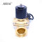 Normally Closed Brass 2 inch Underwater Solenoid Valve for Water 1Mpa