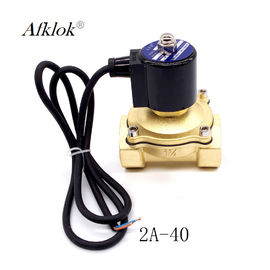 Brass Diaphragm Low Voltage 1.5 inch Water Solenoid Valve DC 12V