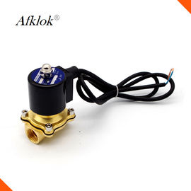 Electric Water Valve Waterproof , Stainless Steel Solenoid Valves For Water