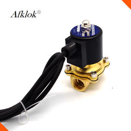 Electric Water Valve Waterproof , Stainless Steel Solenoid Valves For Water