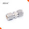 SS316 Stainless Steel Double Ferrule Tube Fitting Adapter