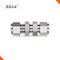 High pressure Stainless Steel 316 Pipe fittings 3mm 4mm 6mm 8mm 10mm OD Double ferrule bulkhead union tube fitting