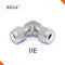SS316 1/4&quot; Compression pex Equal Elbow natural gas pipe fitting
