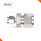 Swagelock Type Stainless Steel Tube Fittings Head Code Hexagon With Ferrule Connector