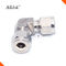 UE Stainless Pipe Fittings Press Hydraulic 90 Degree Square Tube Elbow Structure