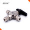 High Pressure Stainless Steel Ball Valve High Temp Resistant 3000PSI 3 Way 1/2&quot;