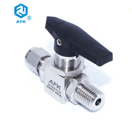 2 Way Forged Stainless Steel Ball Valve For Oil Gas Liquid Steam CE Certification