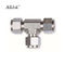 AFK-1/4&quot; 3/8&quot; 1/2&quot; 3/4&quot; Stainless Steel Tube Fittings Union Tee With CE Approval