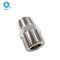 Forged Hexagon SS316 Threaded Joint Gas Pipe Fittings Double Thread NPT