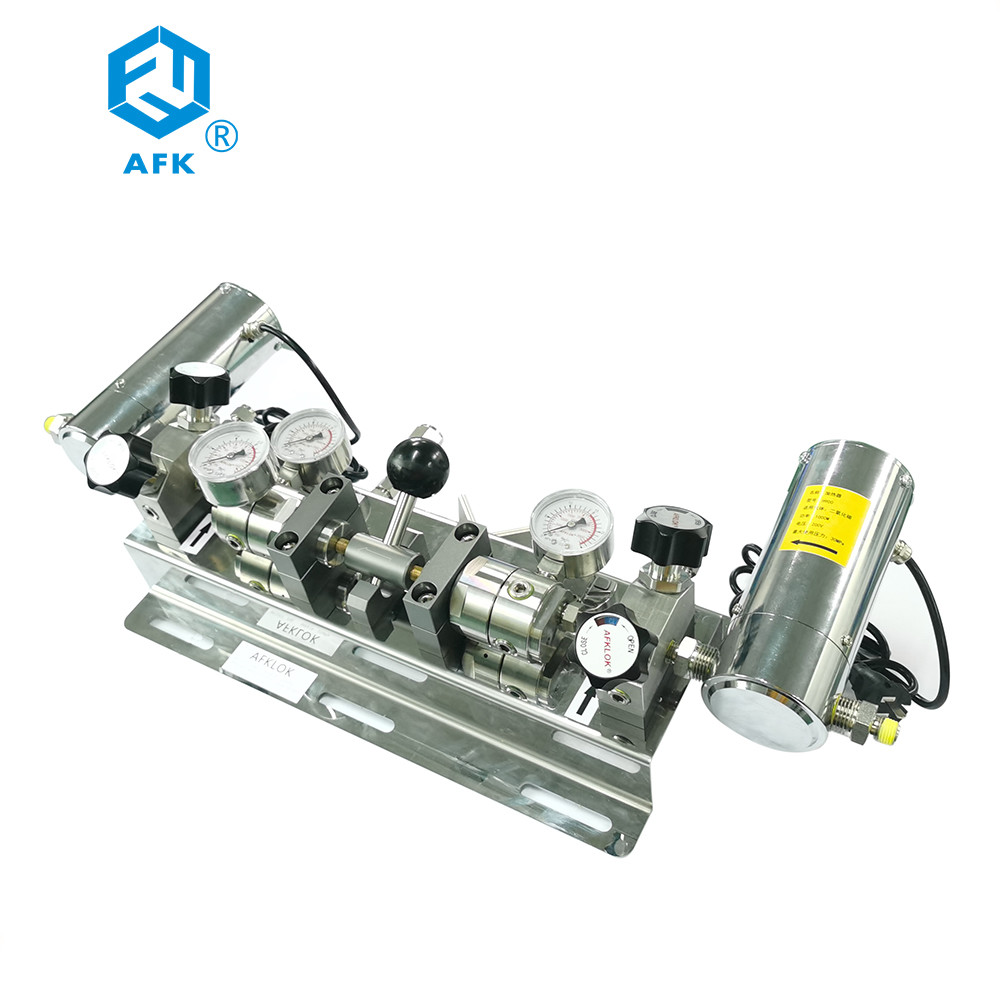 Double Side Gas Changeover Manifold Automatic Switching Heating