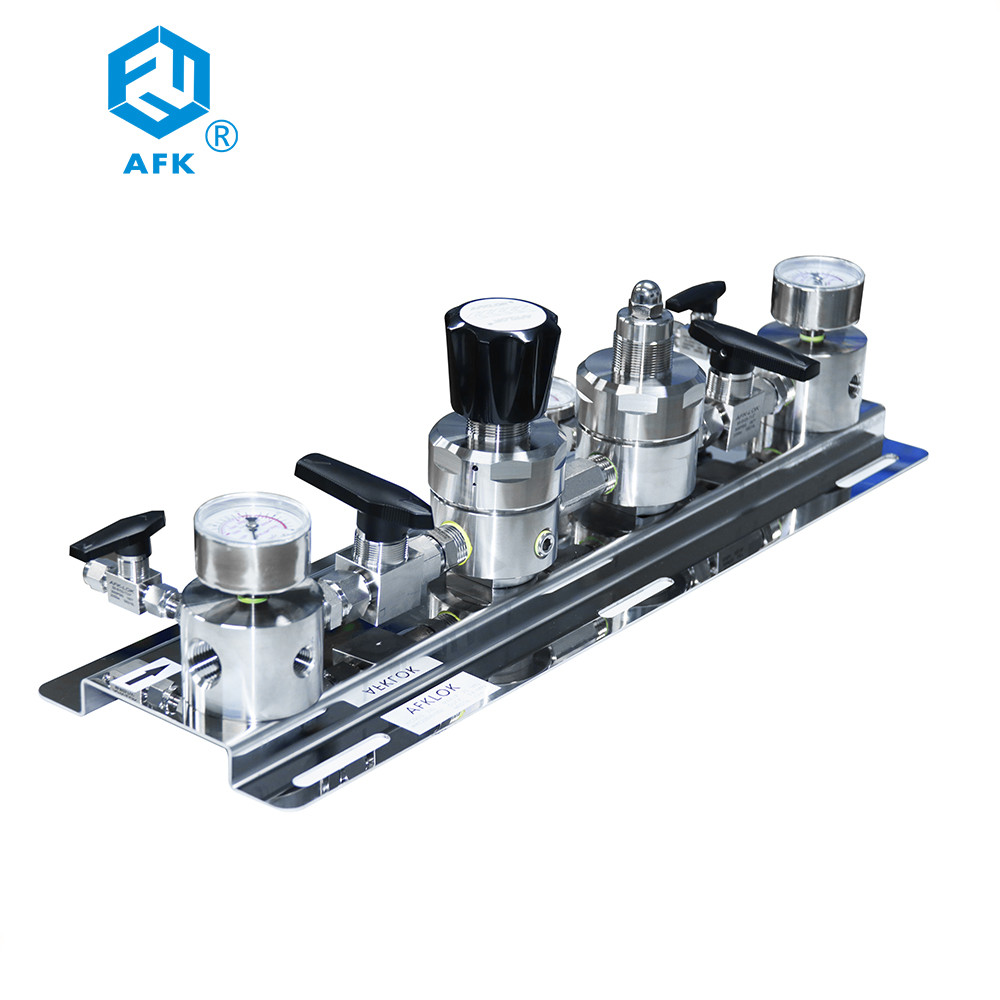 AFK Stainless Steel Changeover Manifold Semi Automatic Switching System