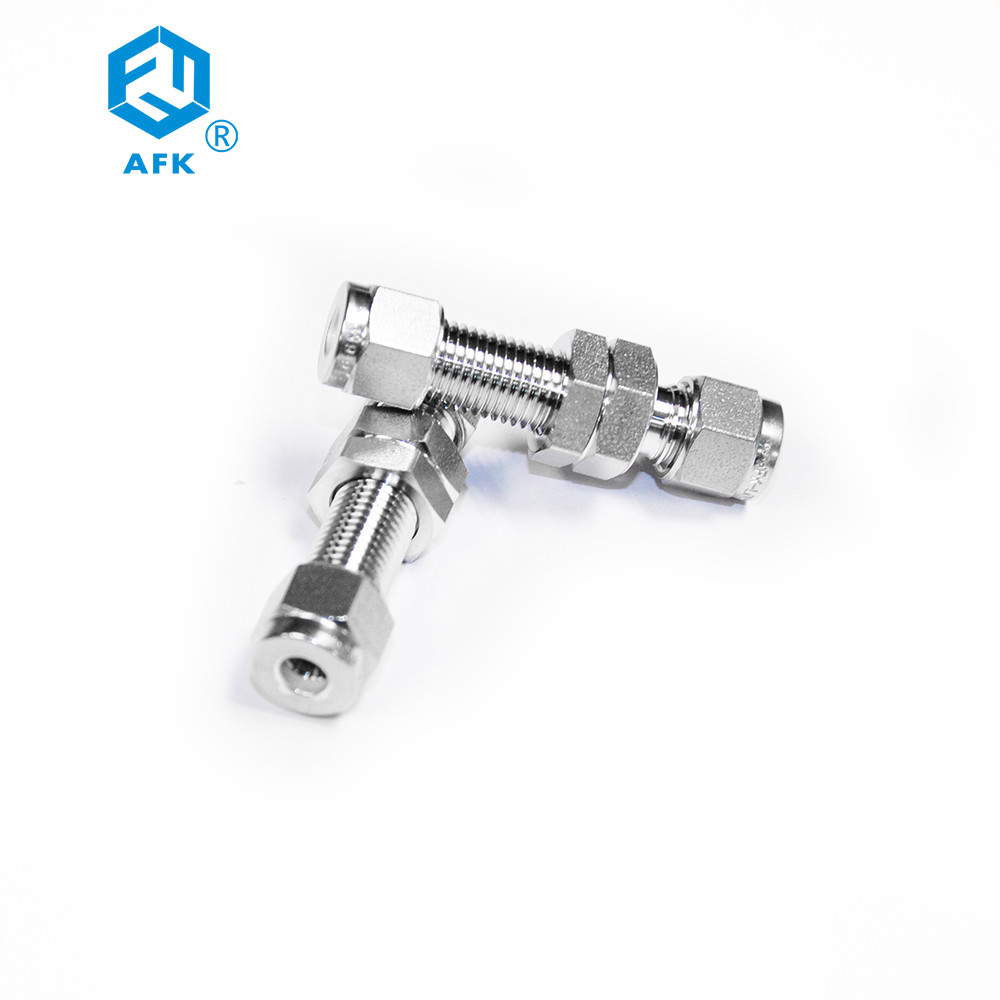 Stainless Steel 316 304 Hydraulic Ferrule Fittings 1/8in 1/4in 3/8in 1