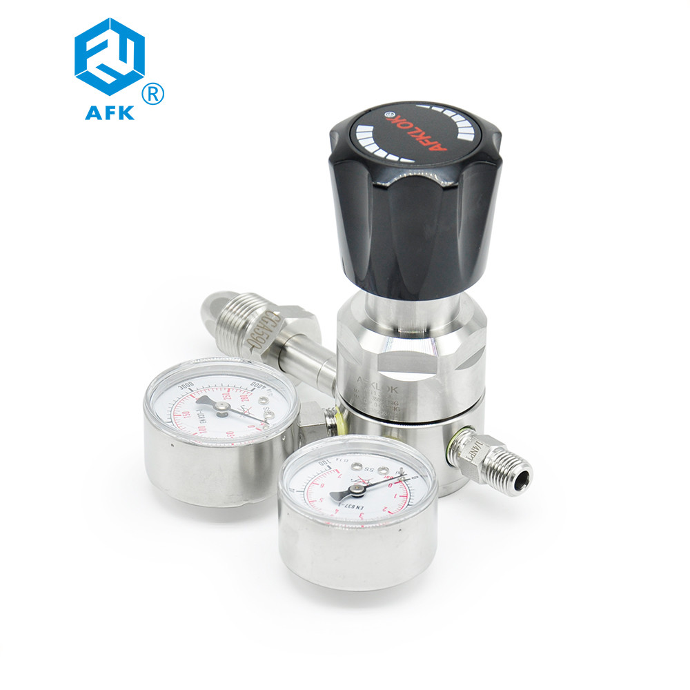 High Pressure 4000psi Nitrogen Gas Regulator CGA590 Gas Cylinder Connector