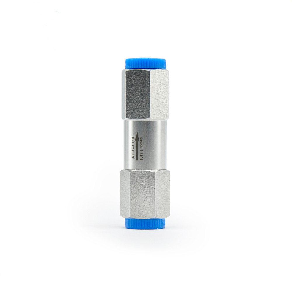 Threaded Dual Check Valve Industrial Stainless Steel Dual Check Valve 1/8in 1/4in 3/8in 1/2in ...