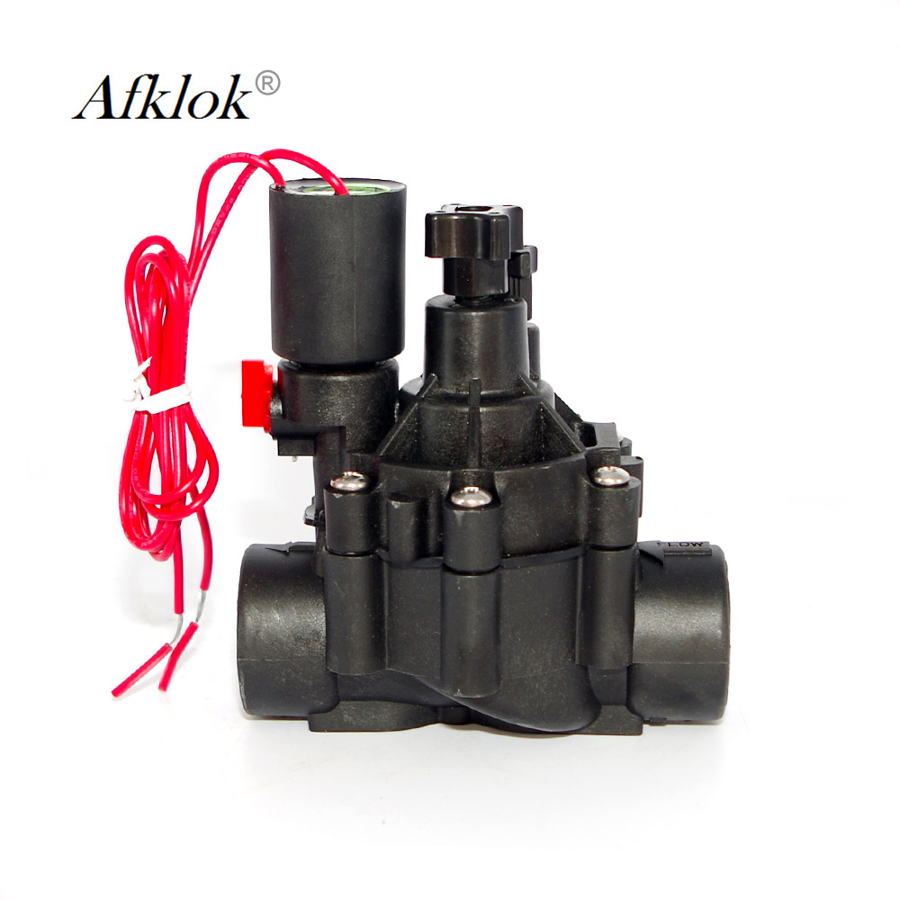 Nylon Irrigation Flow Control Valve , Shutoff Landscape Irrigation Valves