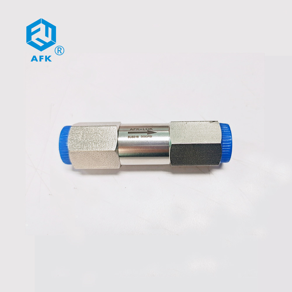 1/4in Female Air Compressor Check Valve High Pressure 6000psi Stainlees