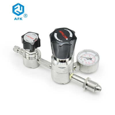 Industrial Propane Pressure Regulator 4000psi - 1000psi CO2 High Pressure Regulator