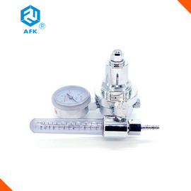 Adjustable Pressure Regulator With Flowmeter , Industrial Inline Pressure Valve