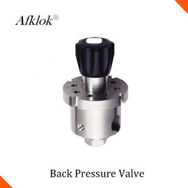 Low Flow 1" NPT Inlet Connect Stainless Steel Back Pressure Valve