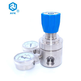 Stainless Steel 316L Single Stage Co2 Gas Low Pressure Regulator