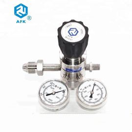 double stage stainless steel nitrogen gas pressure fixed regulator