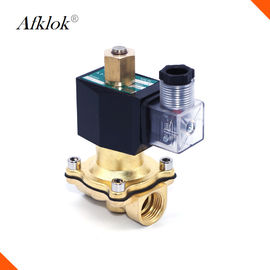 Automatic Water Shut Off Solenoid Valve SS304 1 Inch Fluid Temperature <80°C