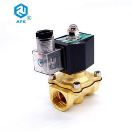 Brass 1/2 220 Volt Gas Detector Solenoid 2T-50 High Temperature With Flange