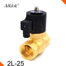 Pilot Structure Steam Solenoid Valve Medium Tempe Durable 1 Inch 0.2-1.6Mpa