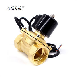 Normally Closed Submerged Solenoid Valve For Water Treatment Diaphragm Structure