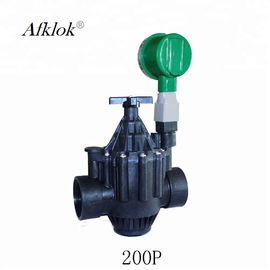 Nylon Material 2 inch Irrigation Valve Water Solenoid Valve with Timer