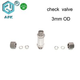Stainless Steel High Pressure Gas Check Valve for Compressed Air