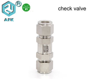 3000 Psi Air Compressor Check Valve One Way For Water Oil Gas Ferrule OD Threaded