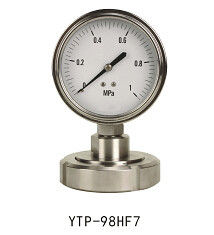 Small Gas Pressure Test Gauge 63mm  98mm All Stainless Steel High Precision