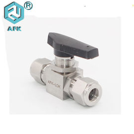 Stainless Steel 316 Thread Ends High Pressure Ball Valve OD Connect