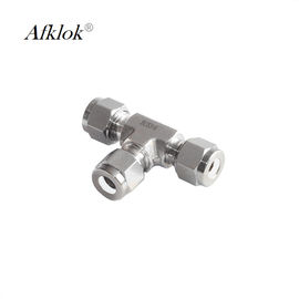 3000 Psi Stainless Steel Threaded Pipe Fittings AFK-1/4" 3/8" 1/2" 3/4" Union Tee For Gas