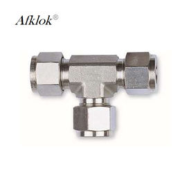 AFK-1/4" 3/8" 1/2" 3/4" Stainless Steel Tube Fittings Union Tee With CE Approval