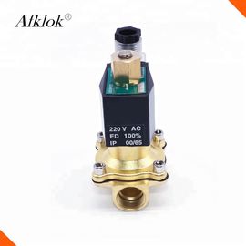 Brass Material Water Solenoid Valve 2W-32K 11/4" Polit Type AC 110V Tolearance 10%